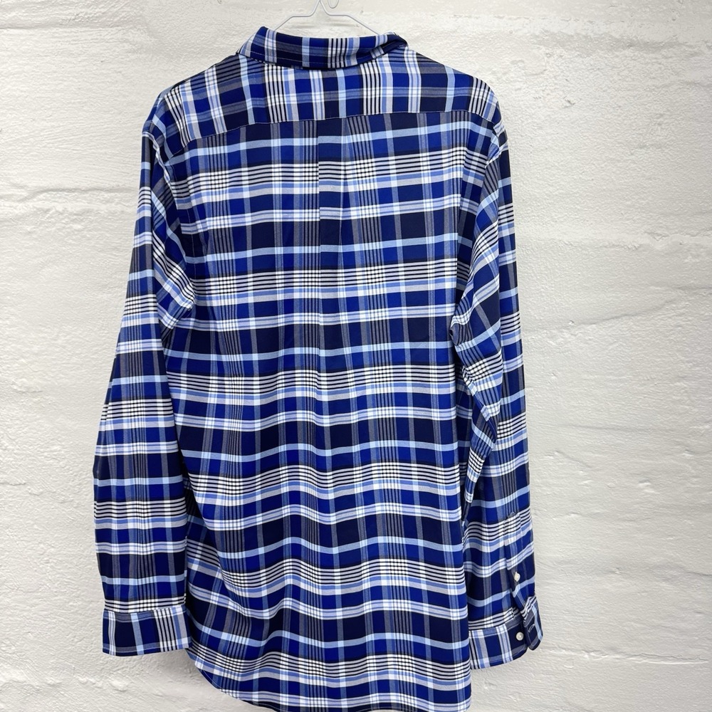 NEW Polo Ralph Lauren Classic Fit Button Down Plaid Shirt Men's XL Soft Easy - Picture 4 of 5